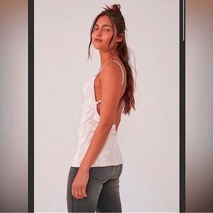 Free People White Camisole Top